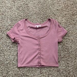 Women’s Pink Crop Top